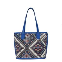 Ethnic Style Geometric Square Zipper Handbag sku image 4