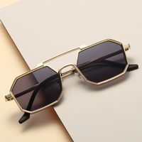 Unisex Fashion Solid Color Pc Polygon Sunglasses main image 4