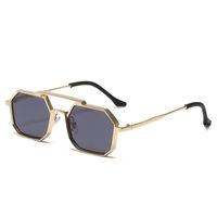 Unisex Fashion Solid Color Pc Polygon Sunglasses sku image 1