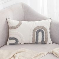 Fashion Stripe Polyester Cotton Pillow Cases sku image 6