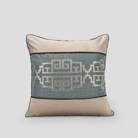 Chinoiserie Printing Polyester Pillow Cases sku image 5