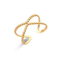 Fashion Geometric Stainless Steel Plating Gold Plated Open Ring sku image 7