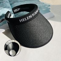 Women's Casual Letter Printing Curved Eaves Sun Hat sku image 2