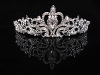 European And American Rhinestone Korean Style Bridal Crown Headdress Photo Studio Wedding Accessories sku image 1
