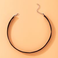 French Style Solid Color Cloth Choker main image 3