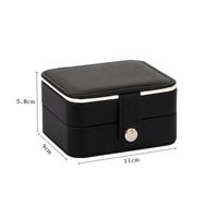 Moderno Almacenamiento De Joyas Portátil Multicapa Box10.7 * 6*9cm sku image 6