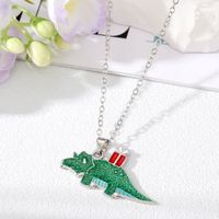 Fashion Dinosaur Alloy Plating Pendant Necklace 1 Piece sku image 8