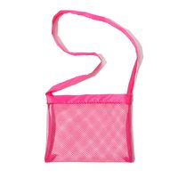 Vacation Solid Color Square Zipper Beach Bag sku image 1