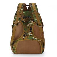 Vintage Style Camouflage Square Zipper Fashion Backpack main image 3