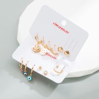 Fashion Geometric Copper Earrings Plating Artificial Gemstones Copper Earrings 1 Set main image 2