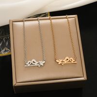 Fashion Bird Stainless Steel Necklace Stainless Steel Necklaces main image 1