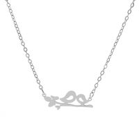 Fashion Bird Stainless Steel Necklace Stainless Steel Necklaces sku image 2
