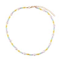 Simple Style Irregular Beaded Pearl Necklace sku image 1