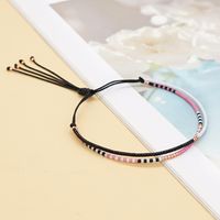 Simple Style Colorful Glass Beaded Bracelets sku image 2