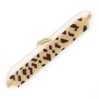 Fashion Leopard Glass Beaded Bracelets sku image 1