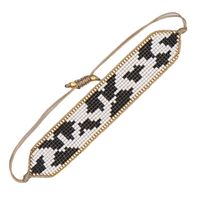 Fashion Leopard Glass Beaded Bracelets main image 3
