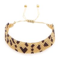 Fashion Leopard Glass Beaded Bracelets main image 2