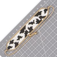 Mode Leopard Glas Perlen Armbänder main image 2