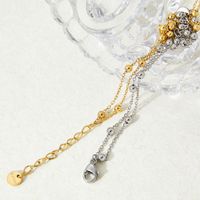 Simple Style Geometric Alloy Plating Anklet main image 5
