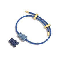 Fashion Animal Imitation Pearl Copper Artificial Gemstones Bracelets Earrings Necklace In Bulk sku image 10