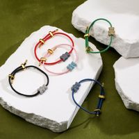 Fashion Animal Imitation Pearl Copper Artificial Gemstones Bracelets Earrings Necklace In Bulk main image 2