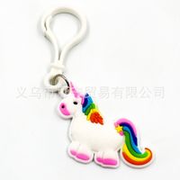 Cute Unicorn Plastic Bag Pendant Keychain sku image 10