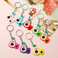 Cute Fruit Resin Bag Pendant Keychain main image 2