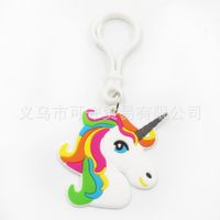 Cute Unicorn Plastic Bag Pendant Keychain sku image 15