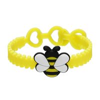 Cute Geometric Bee Pvc Epoxy Bracelets sku image 5