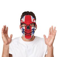 Halloween Skull Plastic Masquerade Party Party Mask main image 5