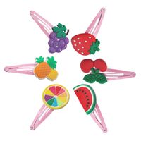 Cartoon Style Fruit Plastic Epoxy Rings Bracelets sku image 3