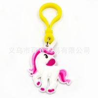 Cute Unicorn Plastic Bag Pendant Keychain sku image 8