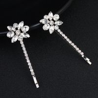 Alloy Fashion Flowers Hair Accessories  (white) Nhhs0269-white sku image 1