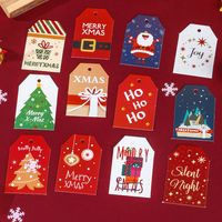 Christmas Christmas Tree Bow Knot Paper Party Card main image 5