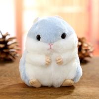 Cute Soft Little Hamster Keychain Handbag Pendant Little Mouse Doll Plush Toys sku image 5