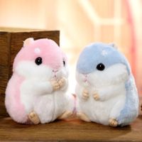 Cute Soft Little Hamster Keychain Handbag Pendant Little Mouse Doll Plush Toys main image 4