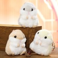 Cute Soft Little Hamster Keychain Handbag Pendant Little Mouse Doll Plush Toys main image 3