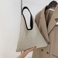 Women's Small Straw Streetwear Tote Bag main image 6