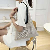 Women's Small Straw Streetwear Tote Bag main image 5