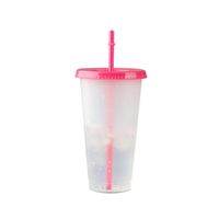 Fashion Solid Color Plastic Water Bottles sku image 5