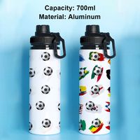 Fashion National Flag Football Aluminum Water Bottles main image 1