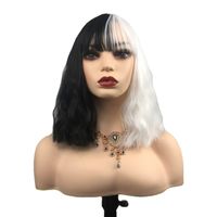 Unisex Fashion Street High Temperature Wire Bangs Long Curly Hair Wigs main image 4