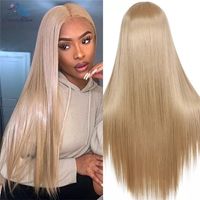 Unisex Fashion Street High Temperature Wire Centre Parting Long Straight Hair Wigs main image 6