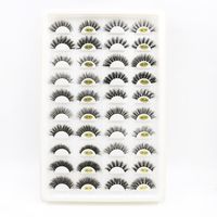 New Three Dimensional Messy Imitation Mink Hair False Eyelashes main image 5