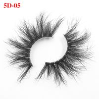 Three-dimensional Cross Thick 25mm Mink Hair False Eyelashes sku image 5