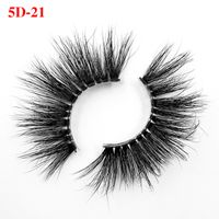Three-dimensional Cross Thick 25mm Mink Hair False Eyelashes sku image 21