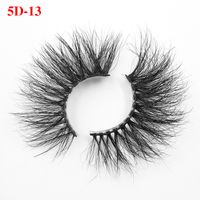 Three-dimensional Cross Thick 25mm Mink Hair False Eyelashes sku image 13