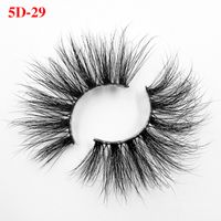 Three-dimensional Cross Thick 25mm Mink Hair False Eyelashes sku image 29