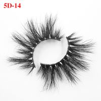 Three-dimensional Cross Thick 25mm Mink Hair False Eyelashes sku image 14