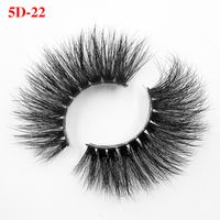 Three-dimensional Cross Thick 25mm Mink Hair False Eyelashes sku image 22